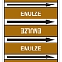 Značení potrubí, emulze